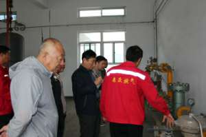 拜泉县相关领导考察百盈官方网站-百盈(中国)燃气